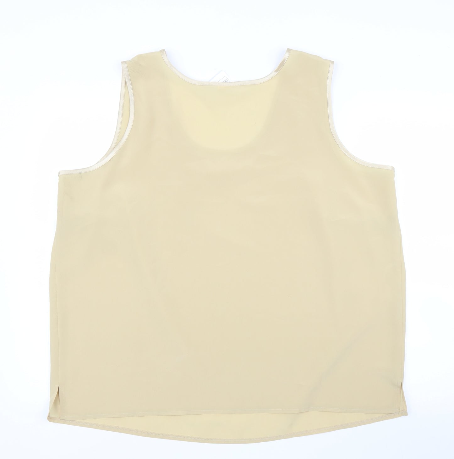 Classics Womens Gold   Basic Blouse Size 24