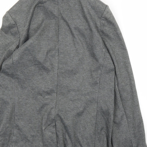 TU Womens Grey Spotted  Jacket Blazer Size 10