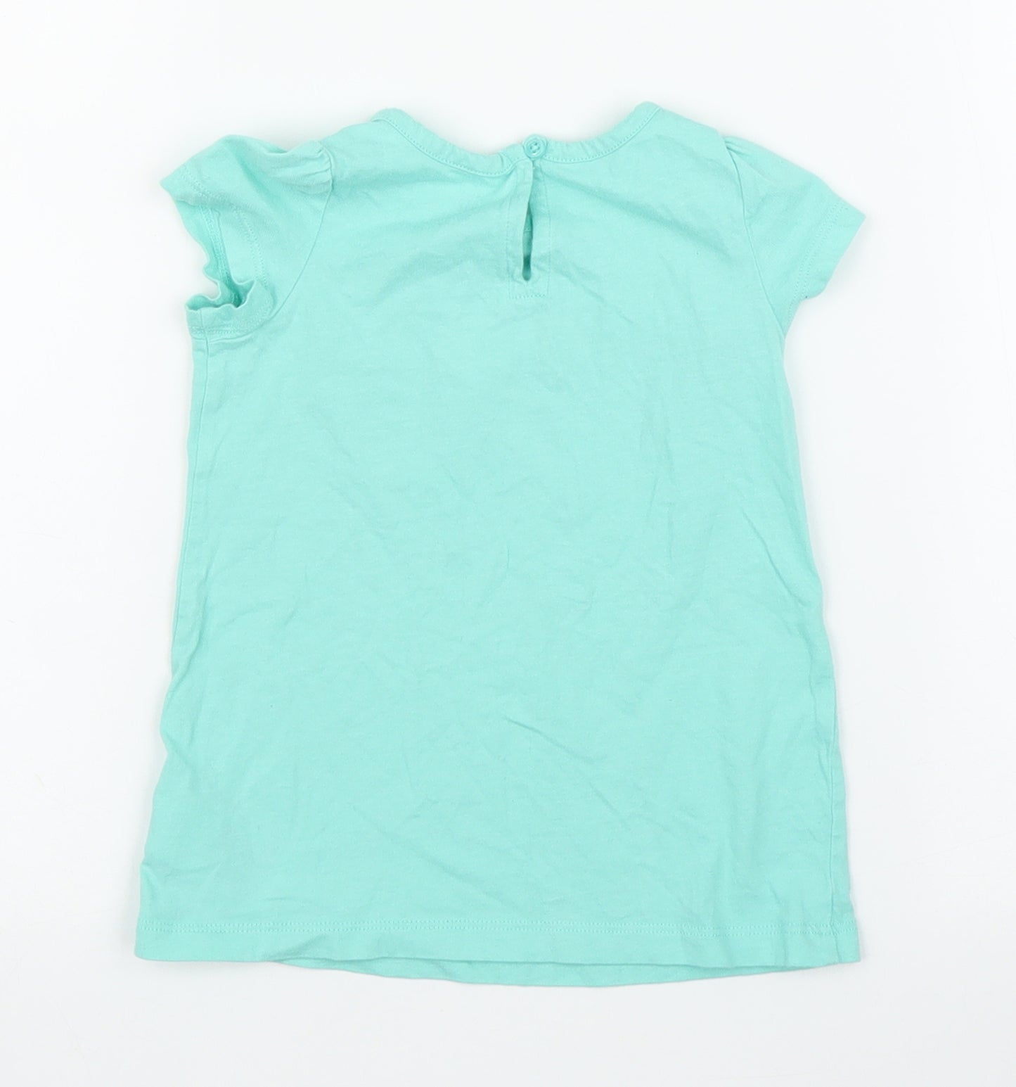 Gap Girls Green   Basic T-Shirt Size 12 Months