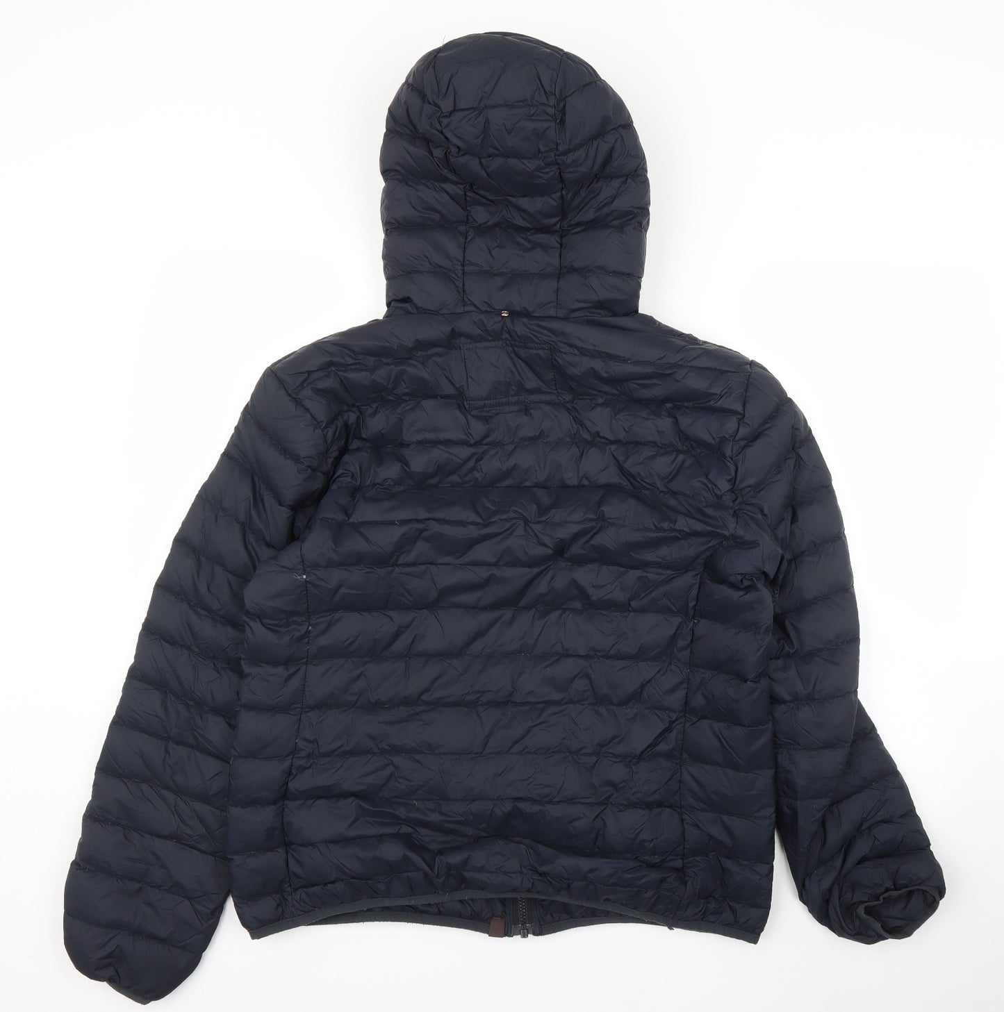 Pretty Green Womens Blue   Puffer Jacket Coat Size L