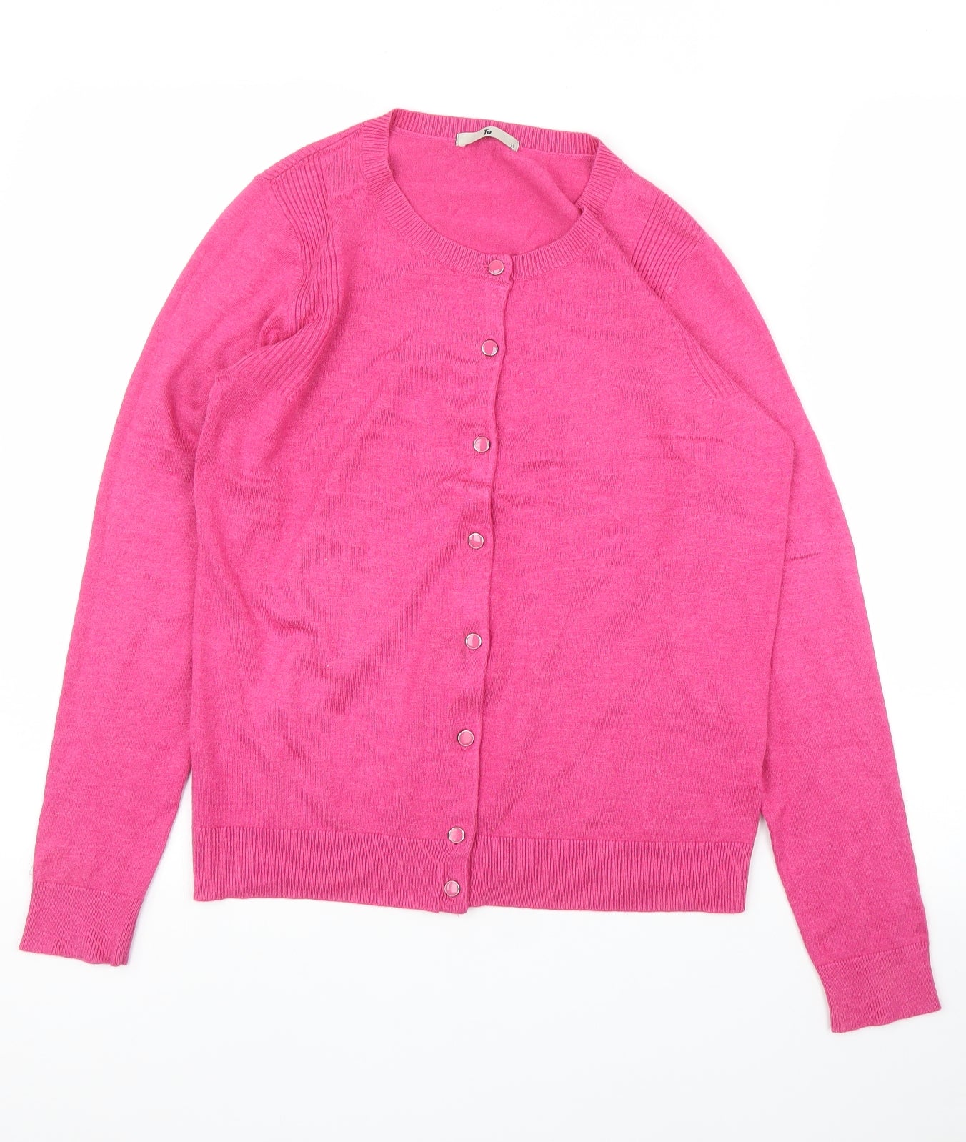 TU Womens Pink   Cardigan Jumper Size 12