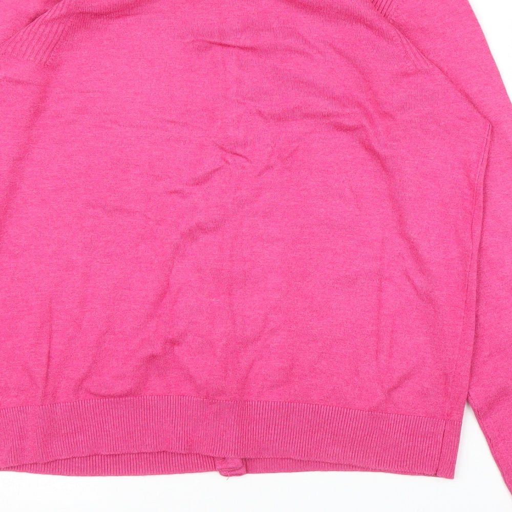TU Womens Pink   Cardigan Jumper Size 12
