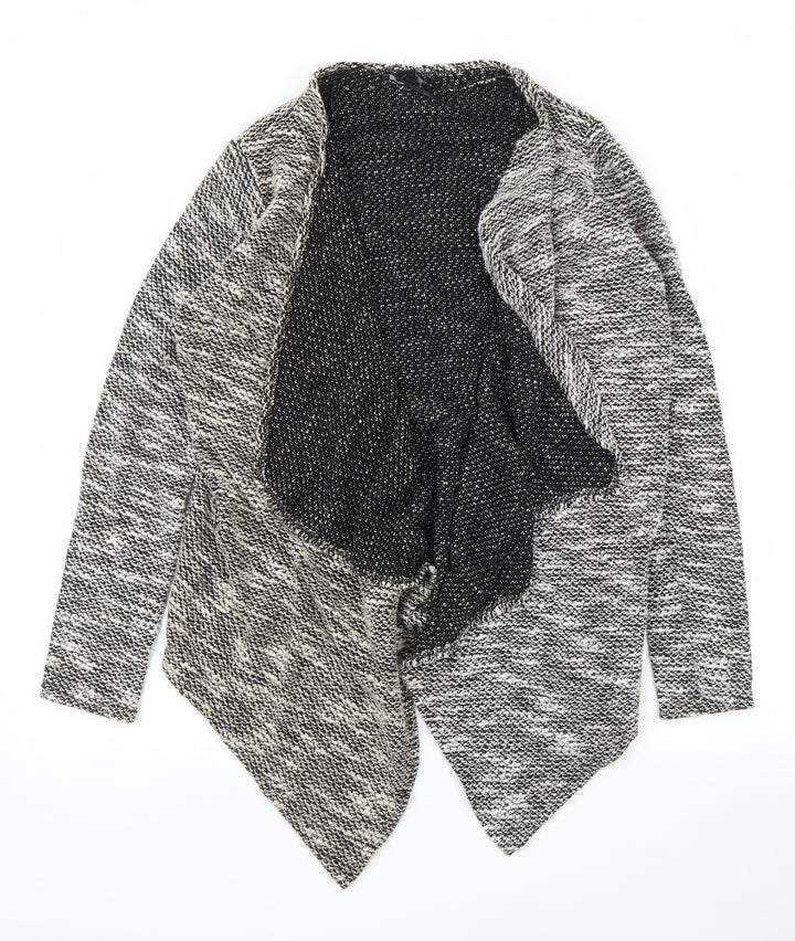 Amisu Womens Grey   Cardigan Jumper Size M