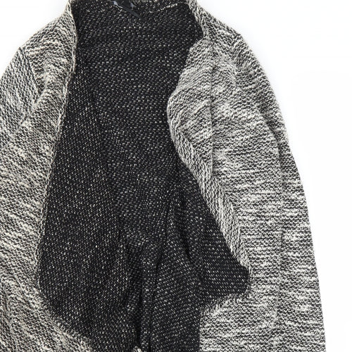 Amisu Womens Grey   Cardigan Jumper Size M