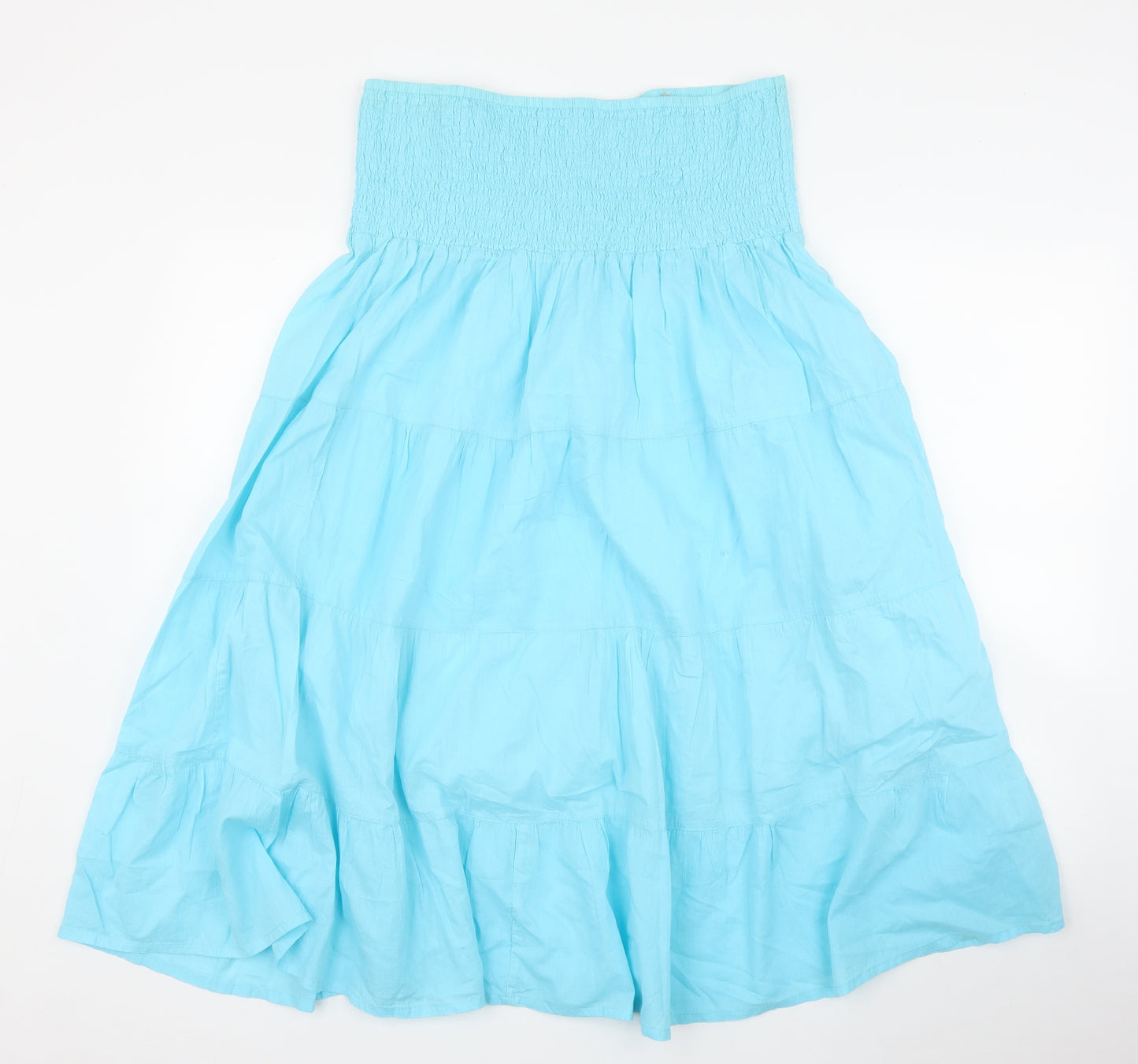 Being Casual Womens Blue   Peasant Skirt Size 16