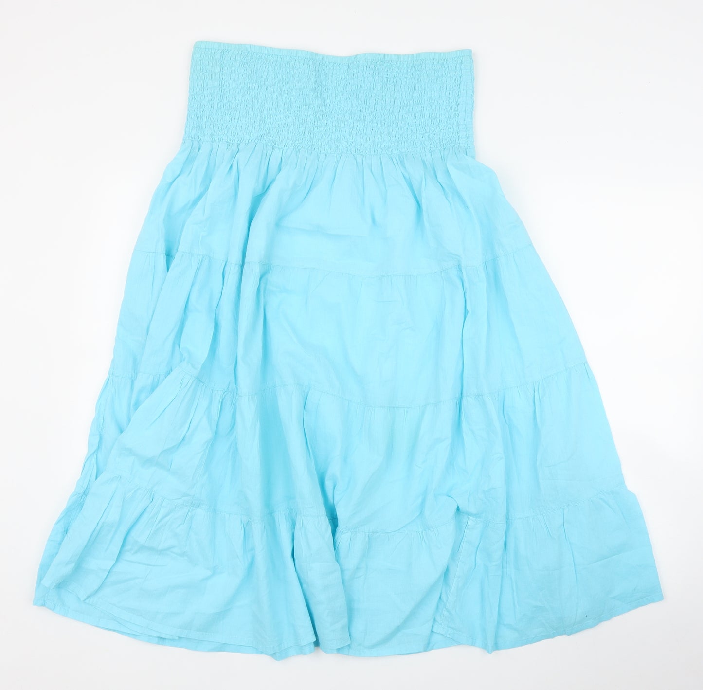 Being Casual Womens Blue   Peasant Skirt Size 16