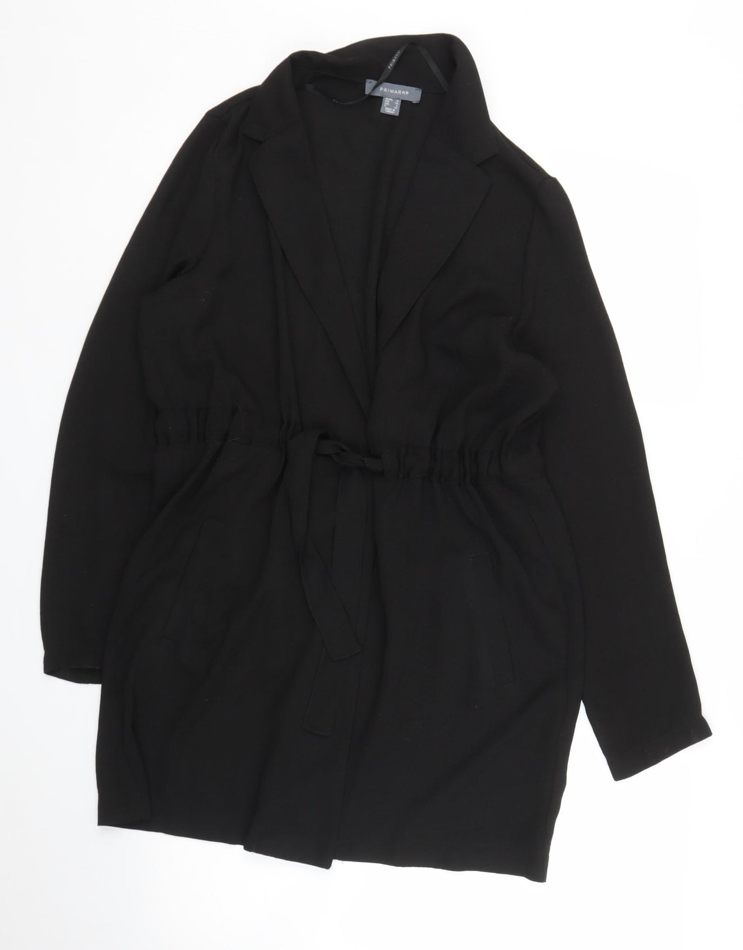 Primark Womens Black   Kimono Blouse Size 10