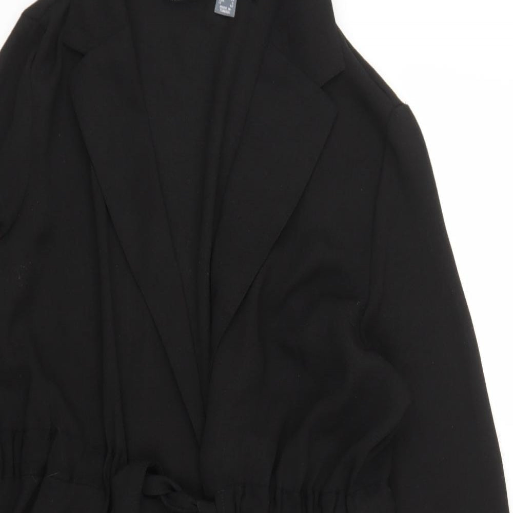 Primark Womens Black   Kimono Blouse Size 10