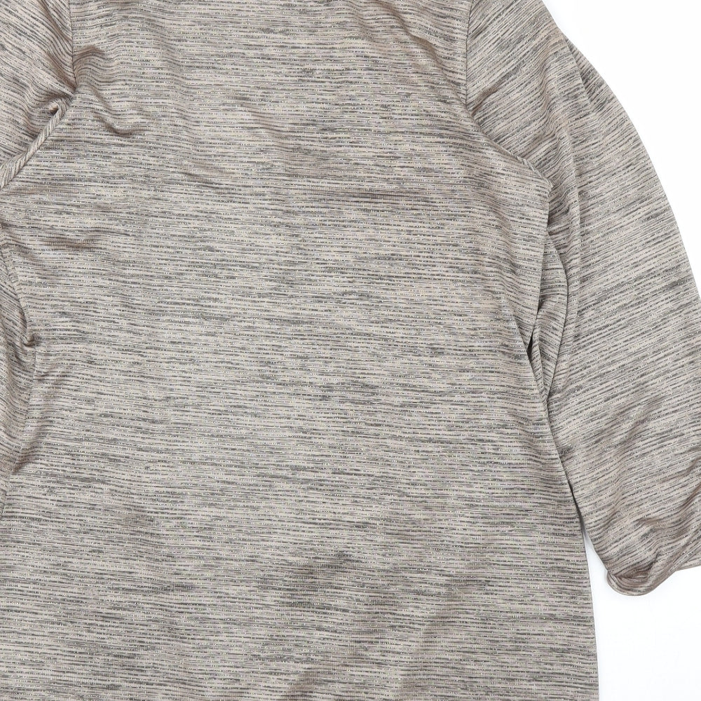 George Womens Gold   Basic Blouse Size 16