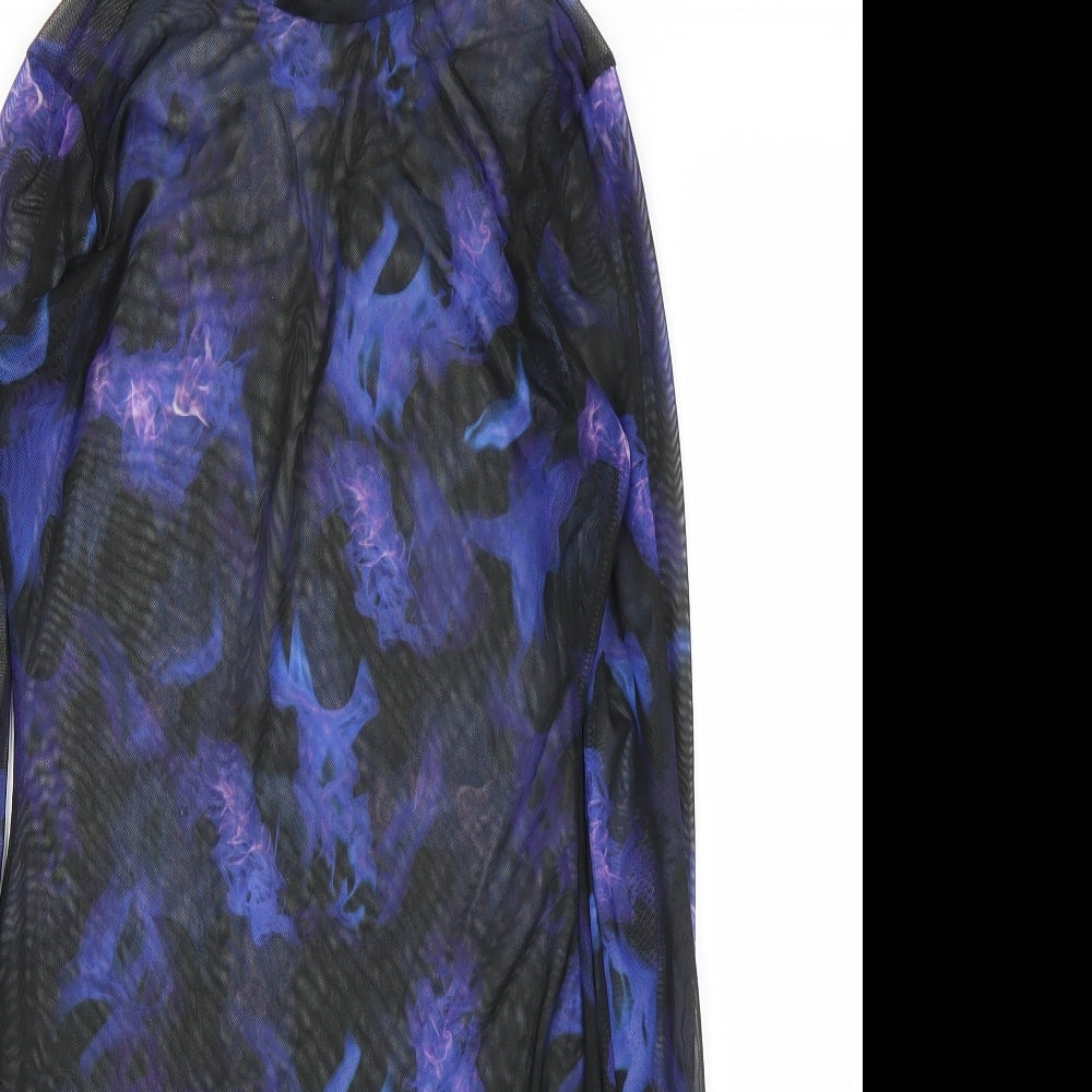 I SAW IT FIRST Womens Blue   A-Line  Size 8