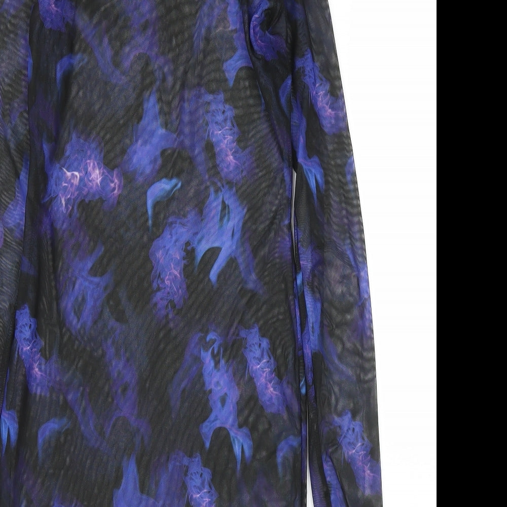 I SAW IT FIRST Womens Blue   A-Line  Size 8