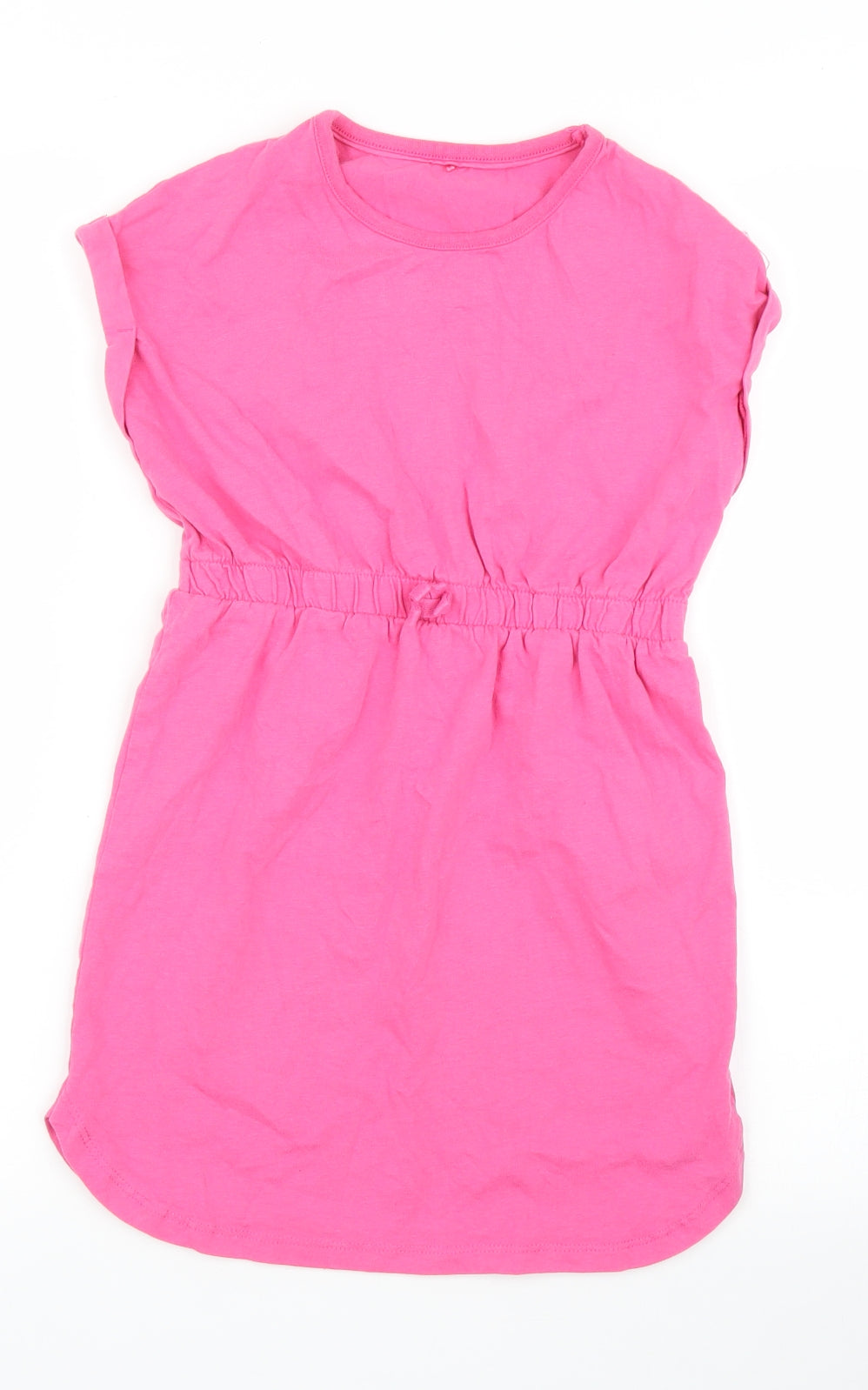George Girls Pink   Skater Dress  Size 7 Years