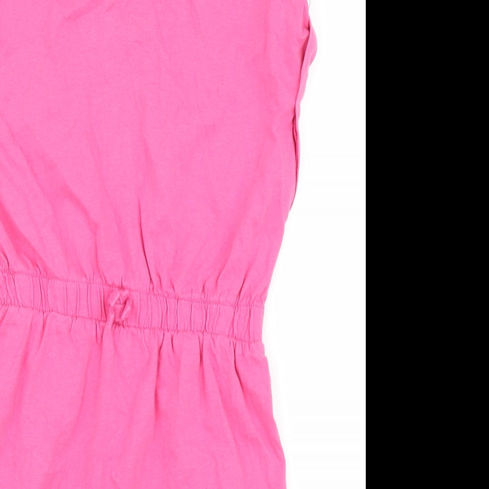 George Girls Pink   Skater Dress  Size 7 Years