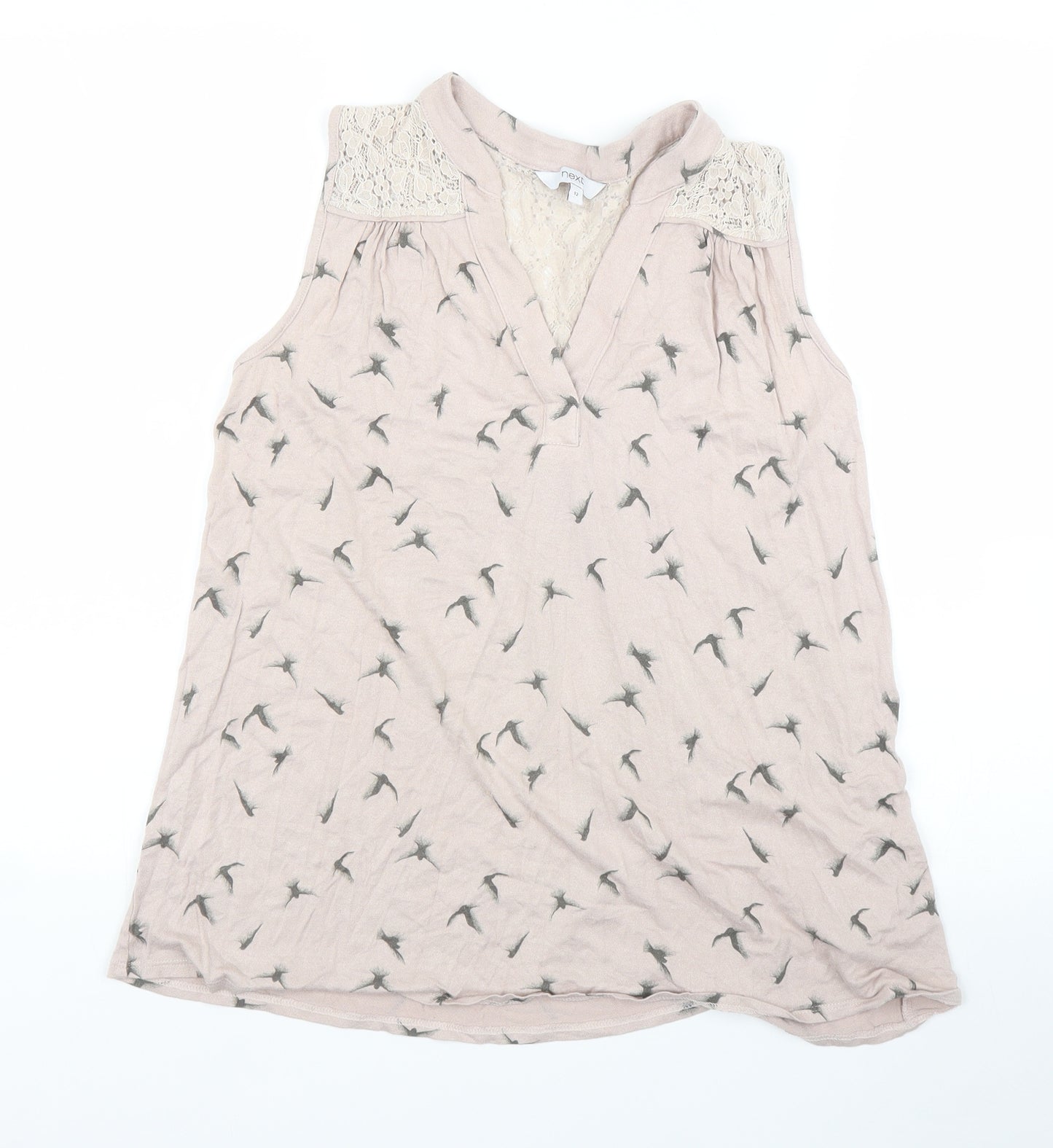 NEXT Womens Beige   Basic Blouse Size 12