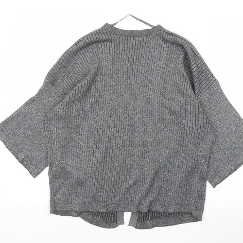 Primark Womens Silver   Cardigan Jumper Size 16