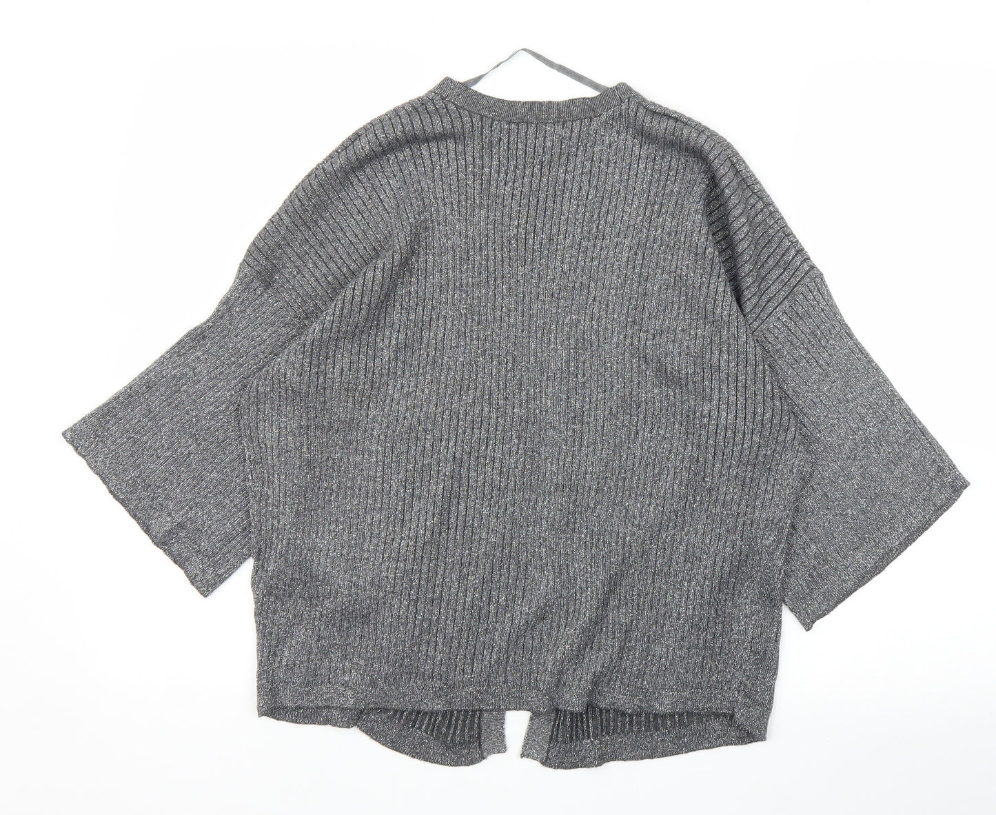 Primark Womens Silver   Cardigan Jumper Size 16