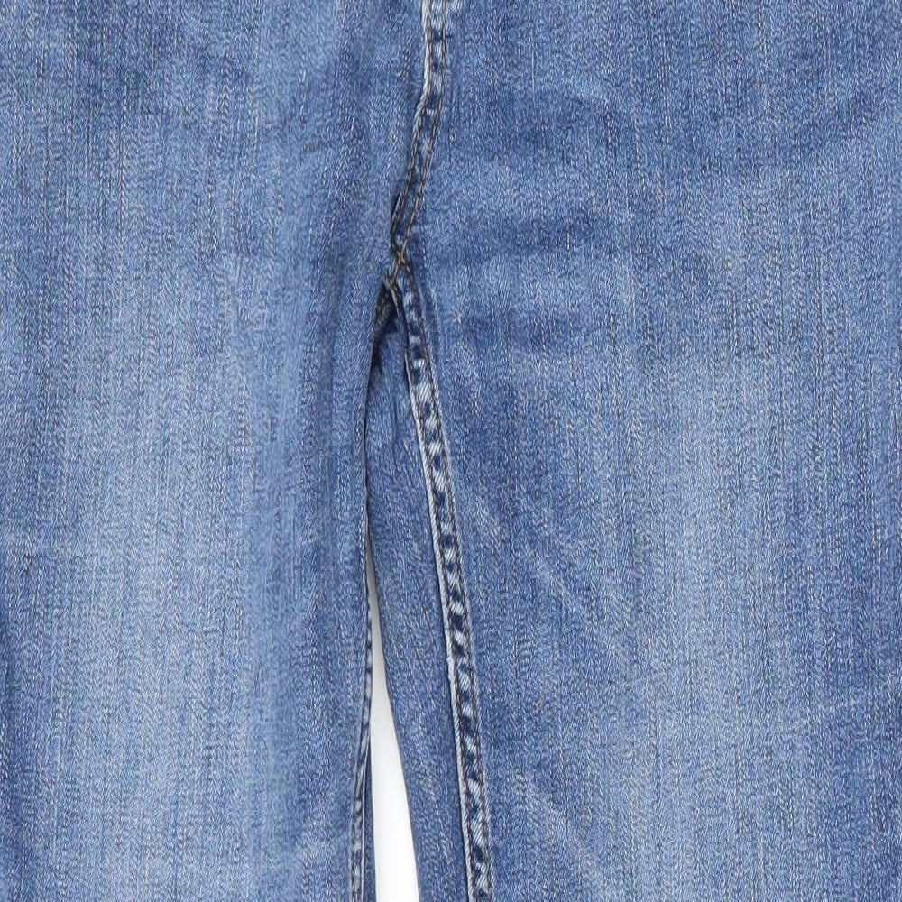 Preworn Womens Blue   Straight Jeans Size 34 L28 in