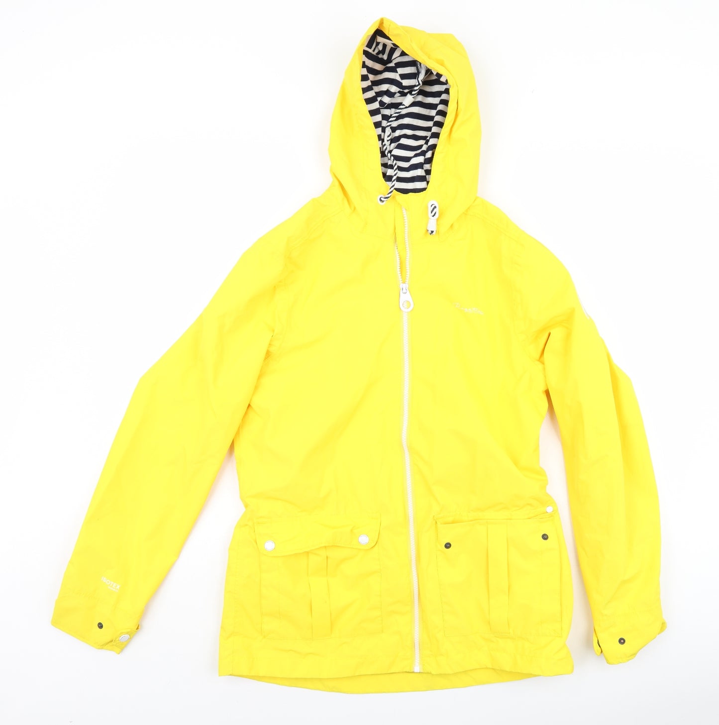 Regatta Womens Yellow   Rain Coat Coat Size 12
