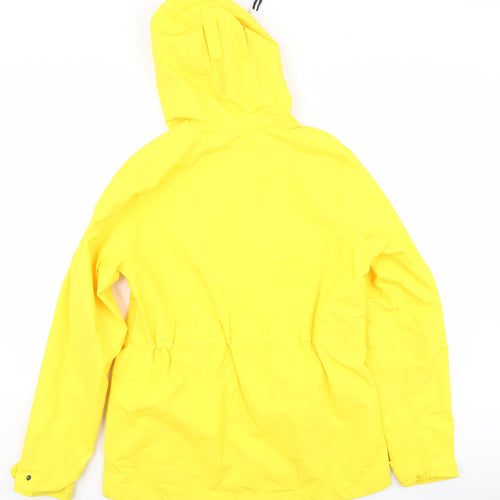 Regatta Womens Yellow   Rain Coat Coat Size 12