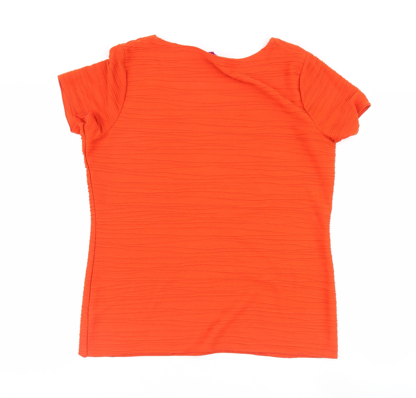 Marks and Spencer Womens Red   Basic T-Shirt Size 14