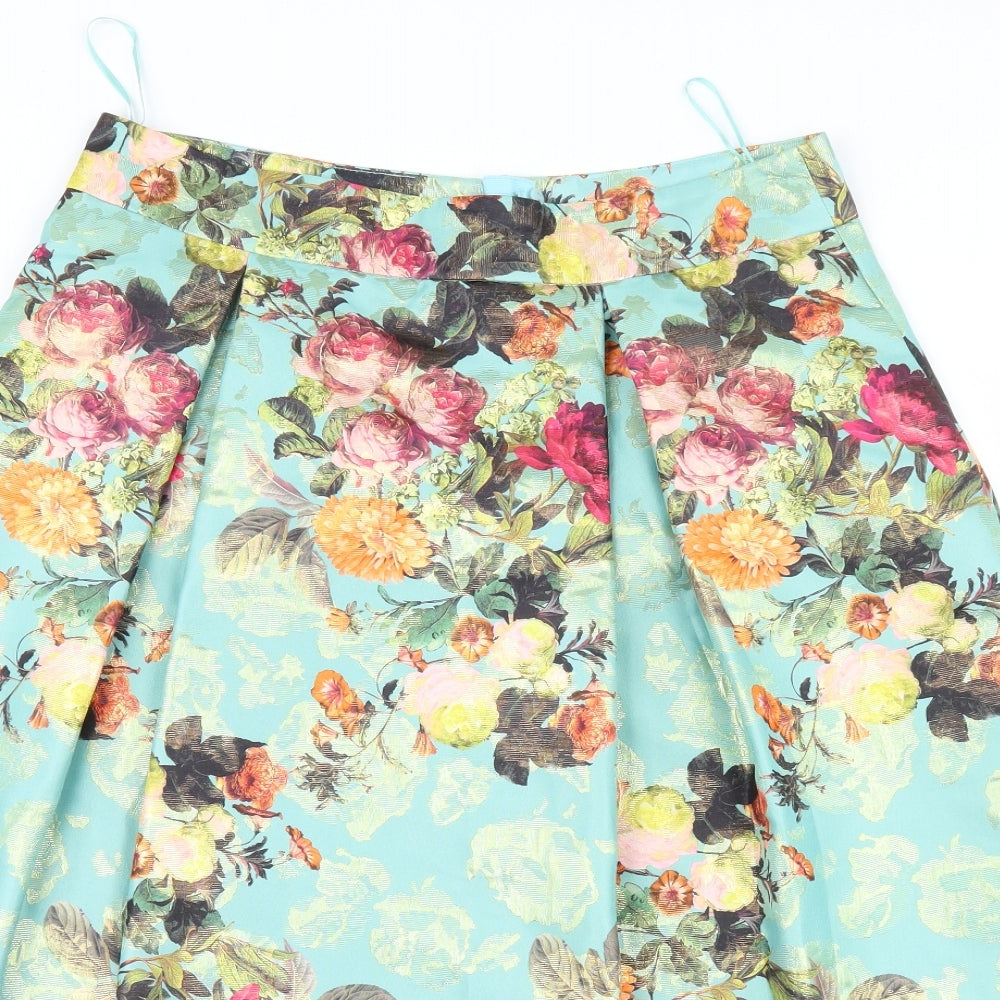 Marks and Spencer Womens Multicoloured Floral  Maxi Skirt Size 14