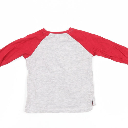 Matalan Baby Multicoloured Houndstooth  Basic T-Shirt Size 6-9 Months