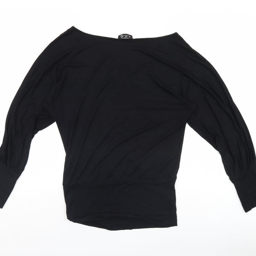 ice london  Womens Black   Basic T-Shirt Size 10