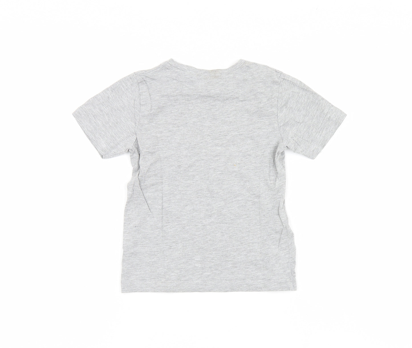 Matalan Boys Grey   Basic T-Shirt Size 5 Years