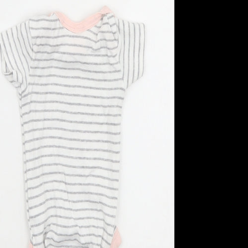 Looney Toons Girls Multicoloured Striped  Babygrow One-Piece Size 0-3 Months
