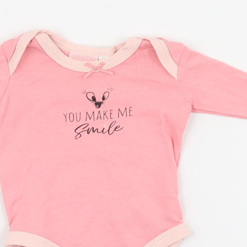 Looney Toons Girls Pink   Babygrow One-Piece Size 0-3 Months
