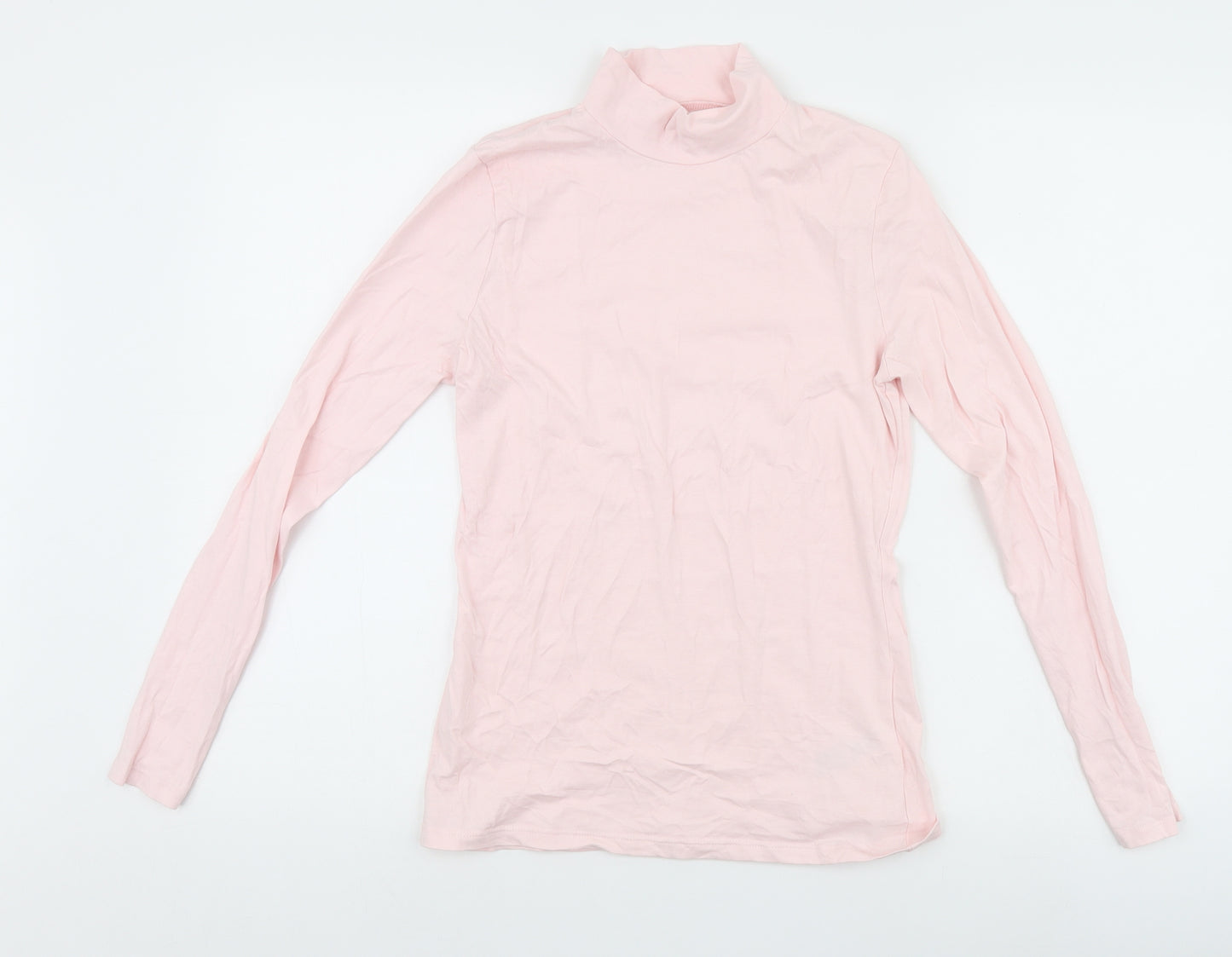 Marks and Spencer Womens Orange   Basic T-Shirt Size 10