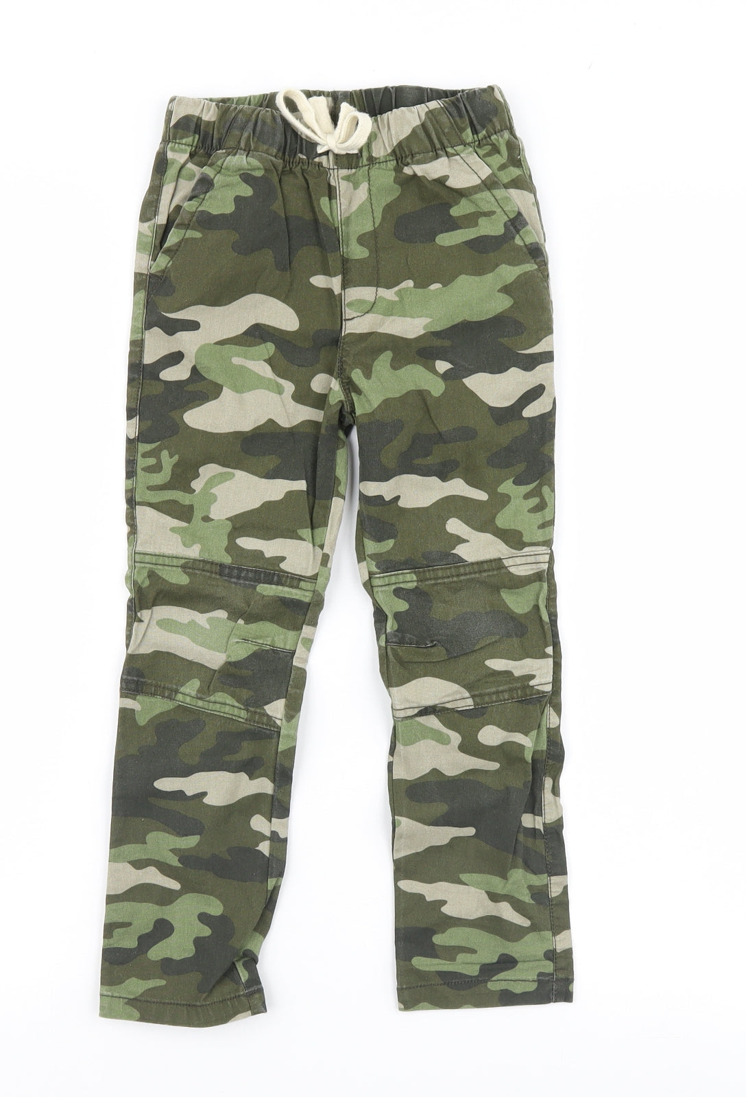 The Children's Place Boys Gold Camouflage  Cargo Trousers Size 5 Years