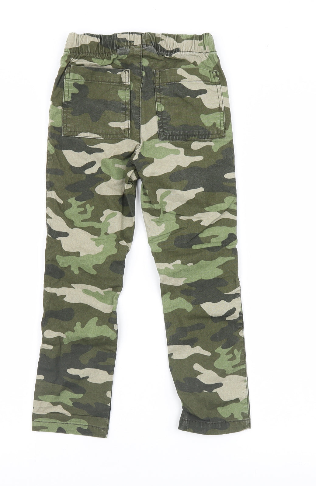 The Children's Place Boys Gold Camouflage  Cargo Trousers Size 5 Years