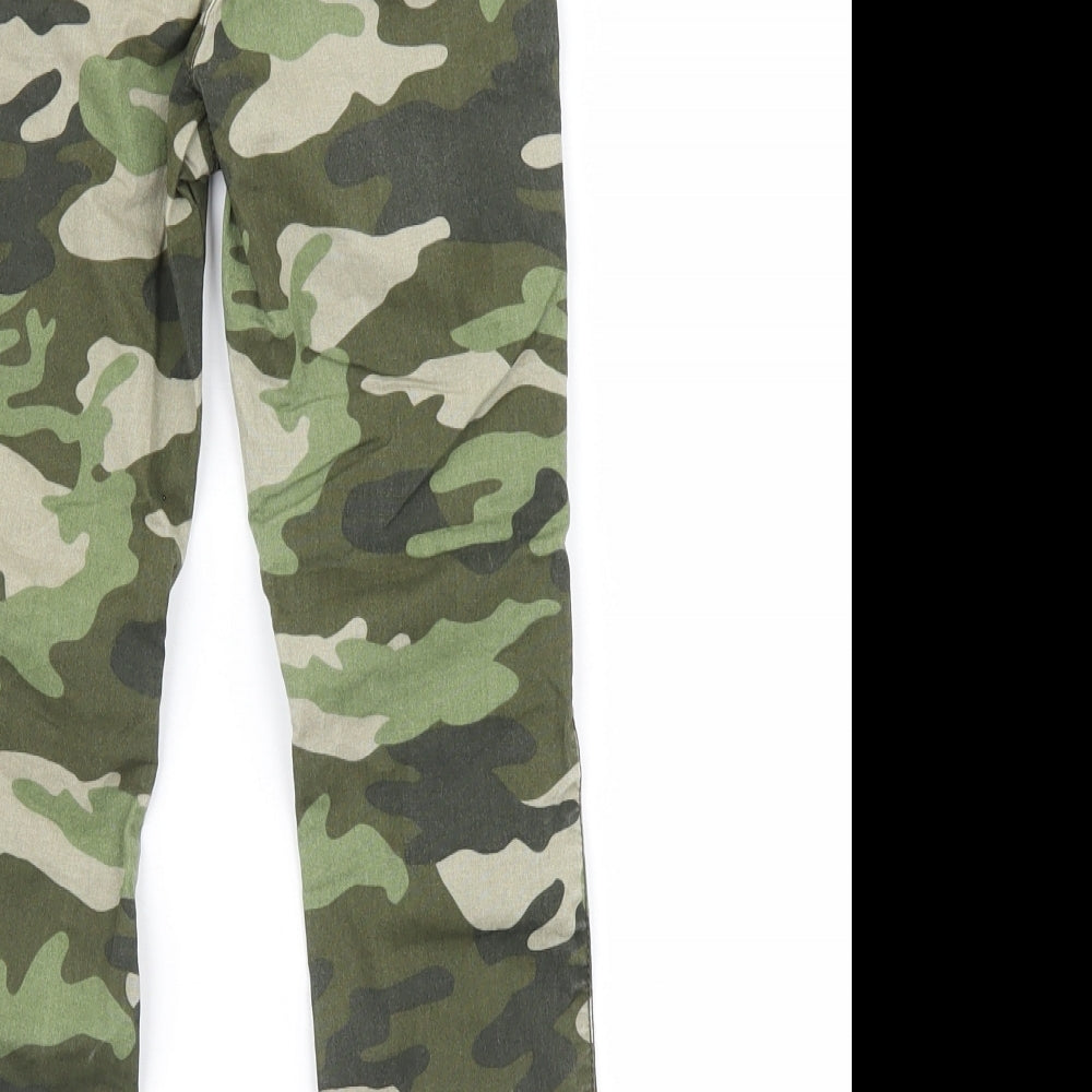 The Children's Place Boys Gold Camouflage  Cargo Trousers Size 5 Years