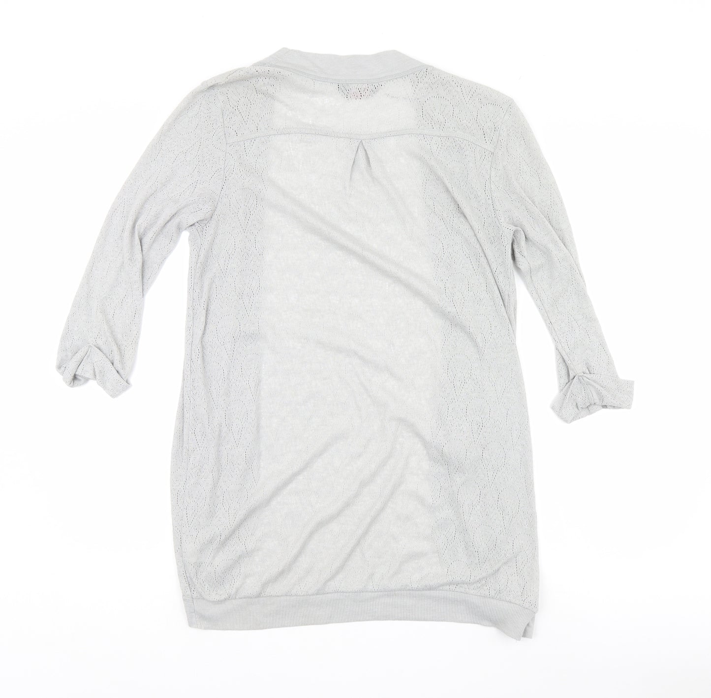 Miss Selfridge Womens Grey   Cardigan Jumper Size 12