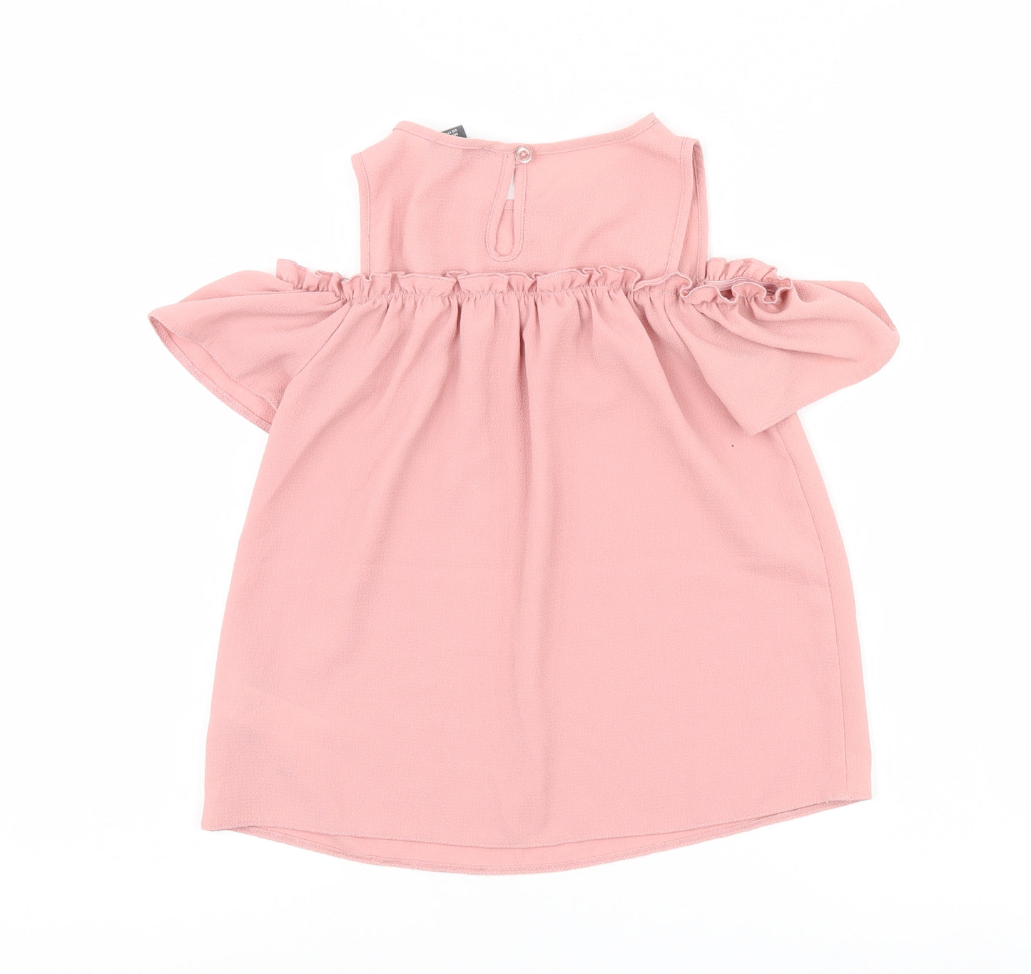 Primark Girls Pink   Basic Blouse Size 9-10 Years