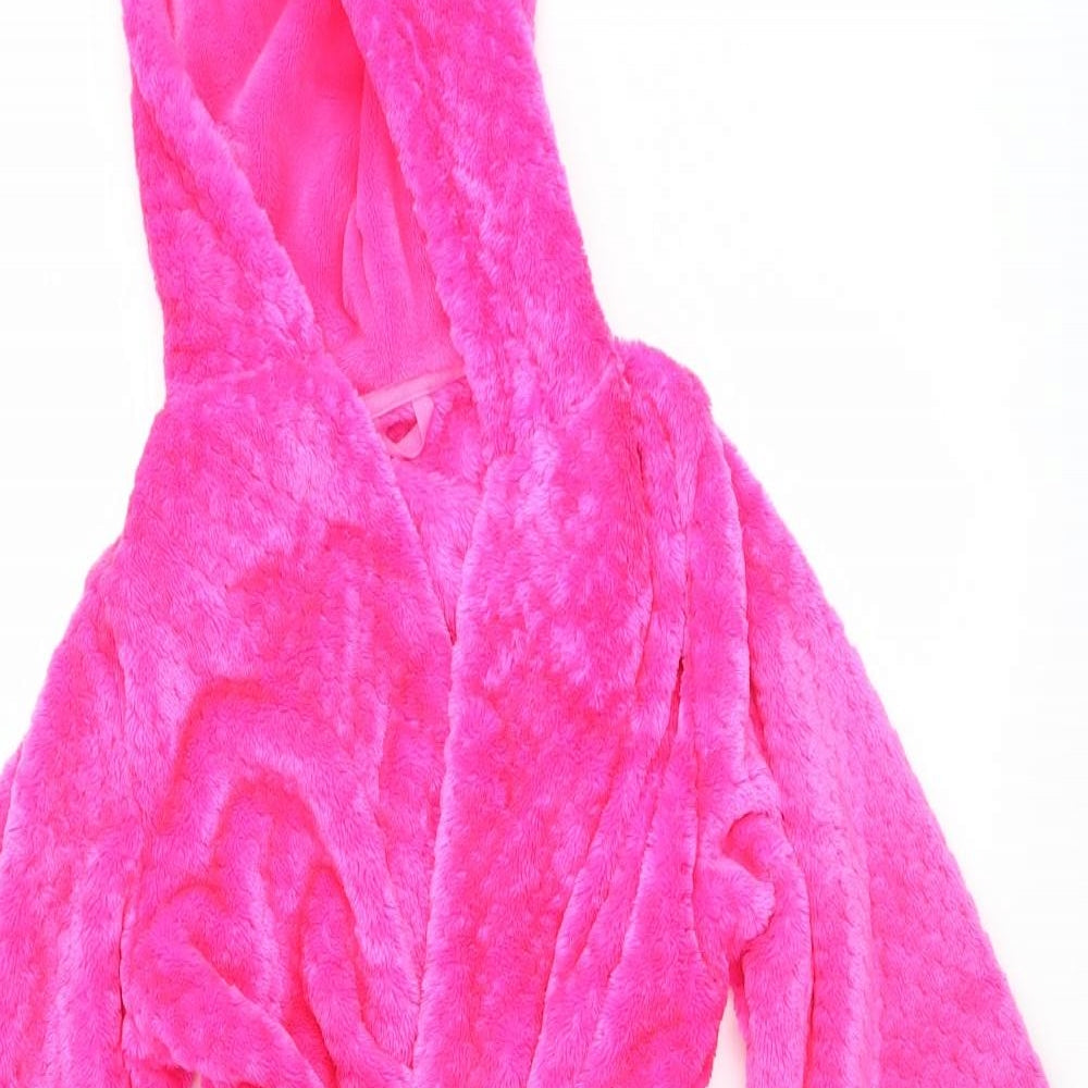 Marks and Spencer Girls Pink Solid  Top Robe Size 9-10 Years