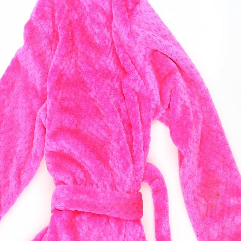 Marks and Spencer Girls Pink Solid  Top Robe Size 9-10 Years