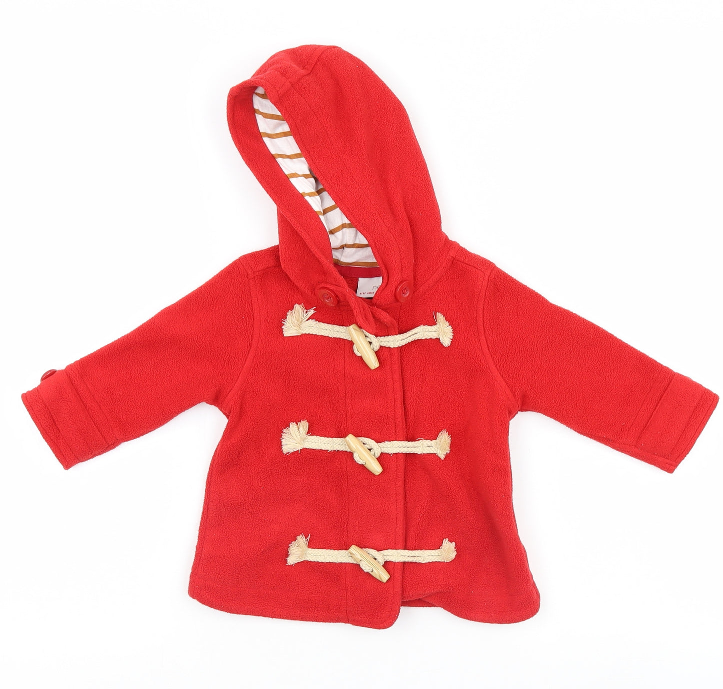 NEXT Girls Red   Jacket Coat Size 9-12 Months