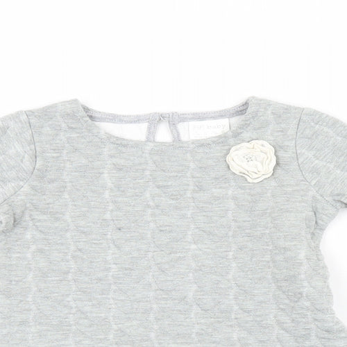 F&F Girls Grey   Basic Casual Size 6-9 Months