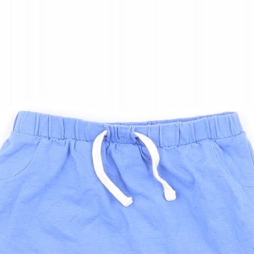 Matalan  Baby Blue   Cropped Trousers Size 6-9 Months