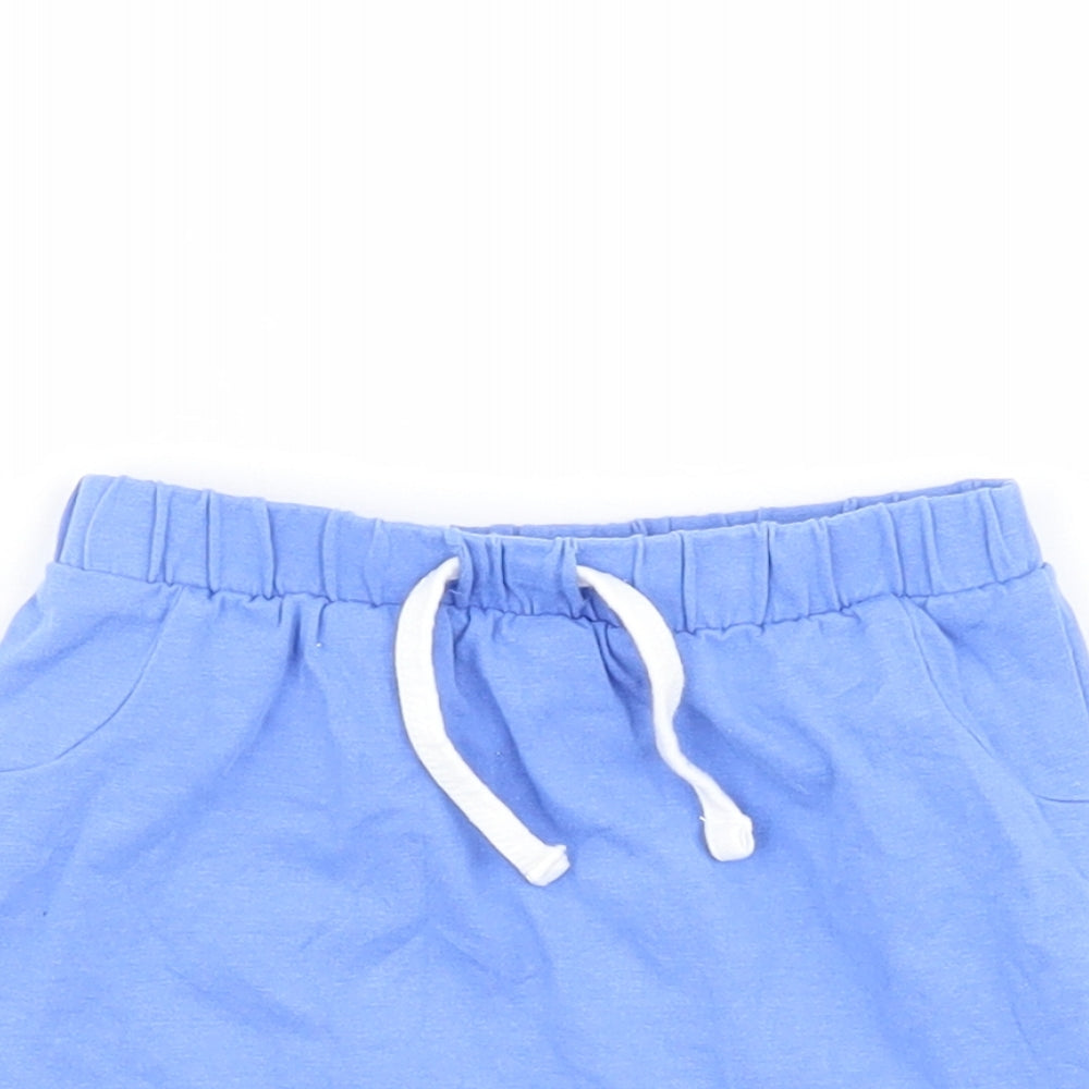 Matalan  Baby Blue   Cropped Trousers Size 6-9 Months