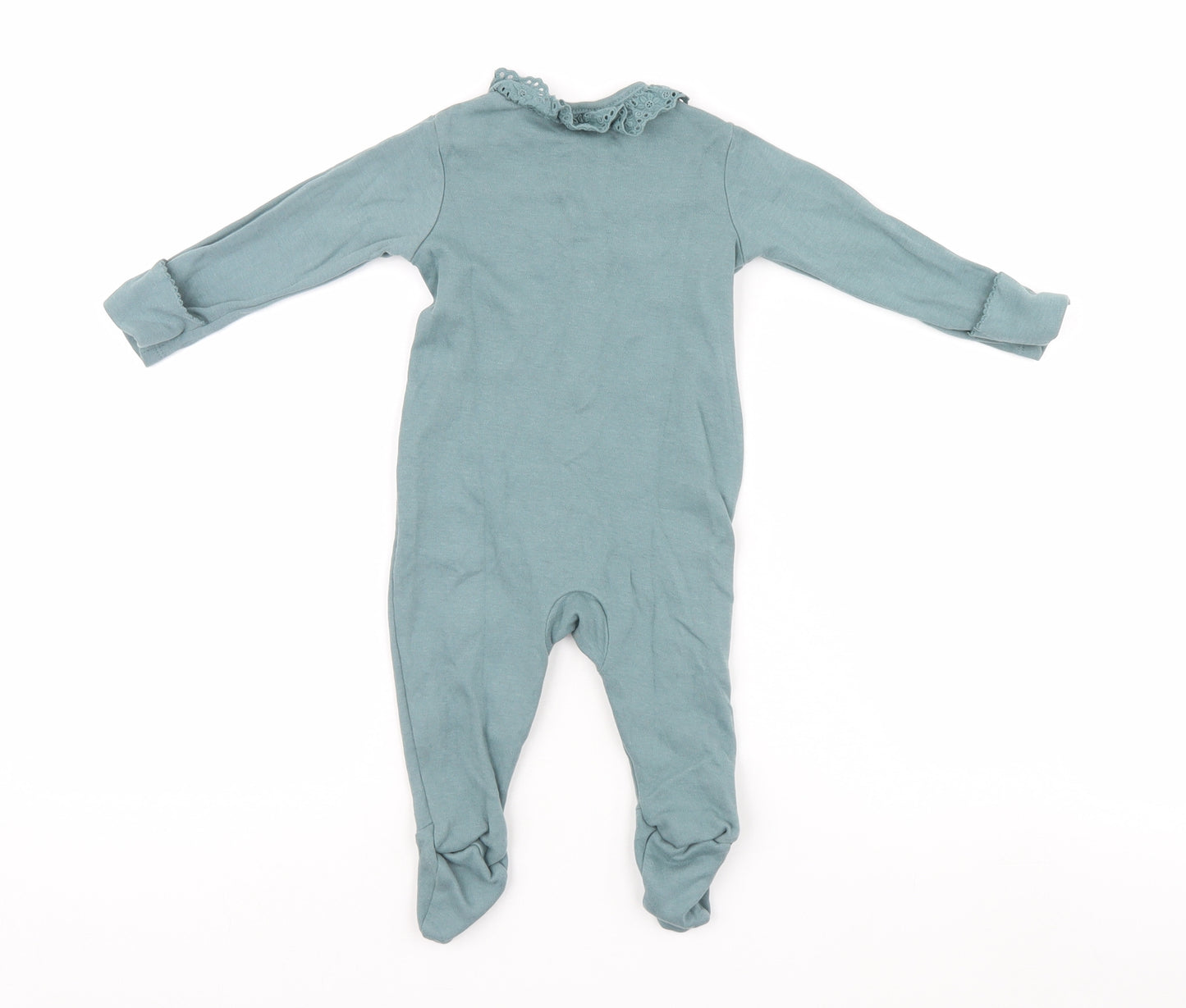 George Girls Blue   Babygrow One-Piece Size 3-6 Months