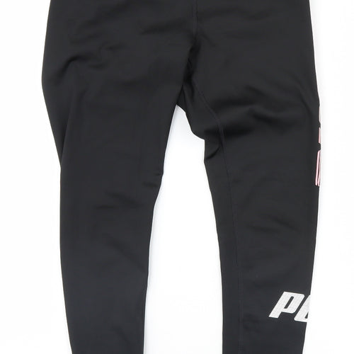 PUMA Womens Black   Compression Leggings Size M