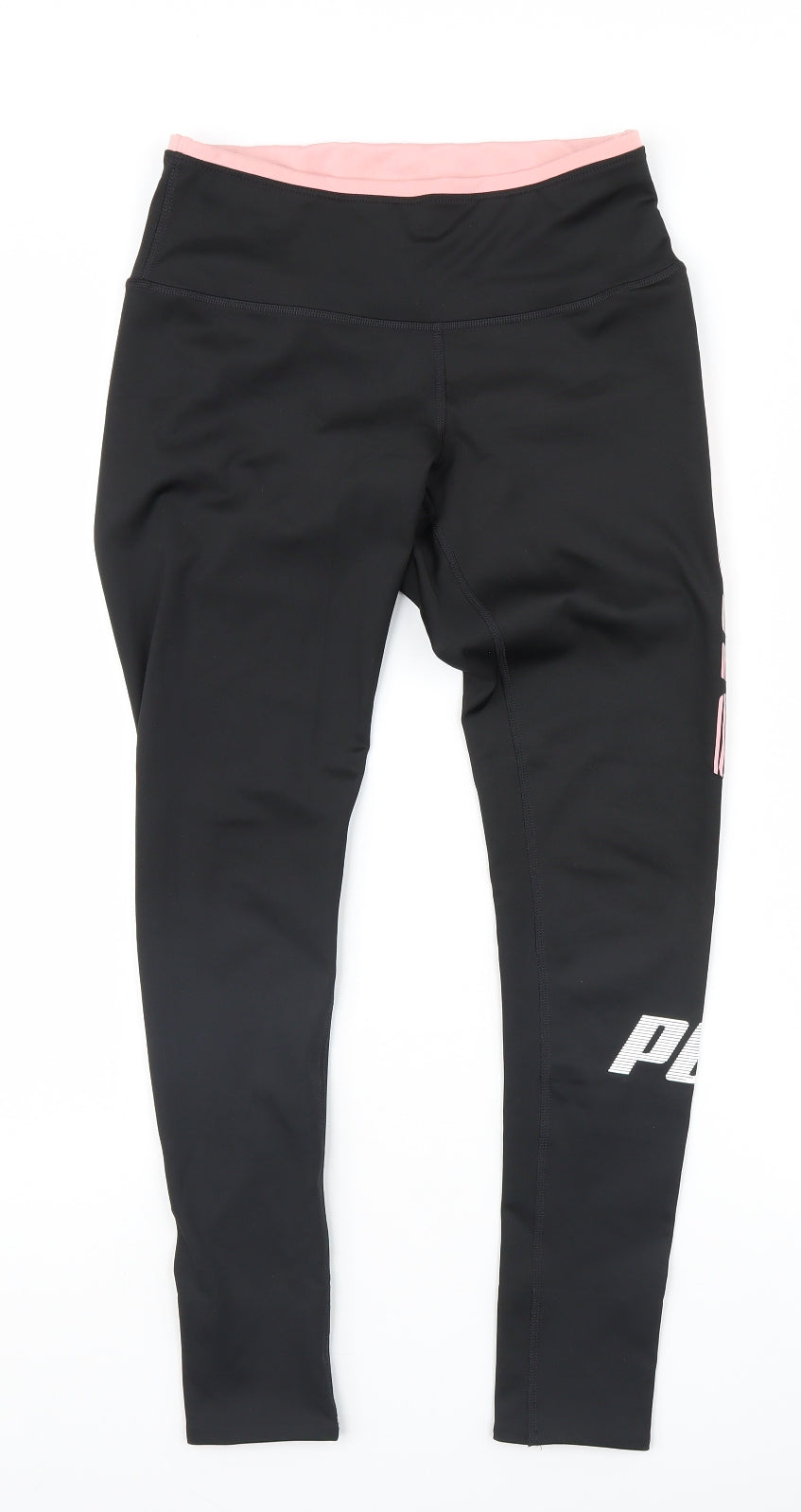 PUMA Womens Black   Compression Leggings Size M