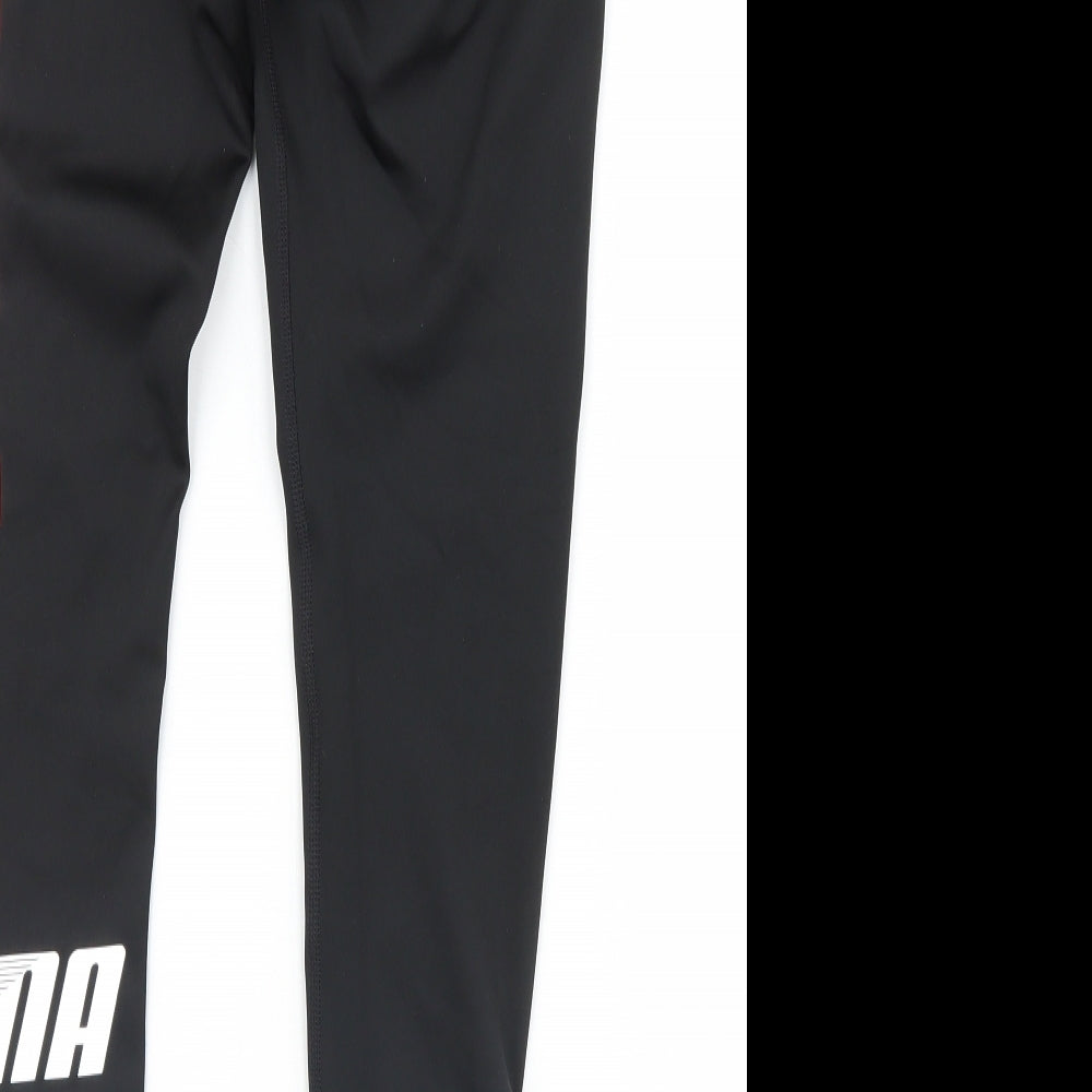 PUMA Womens Black   Compression Leggings Size M