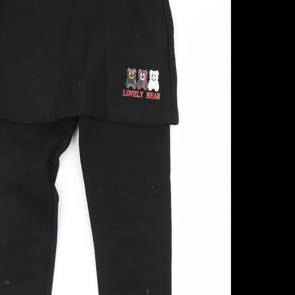 Preworn Womens Black   Jogger Trousers Size L