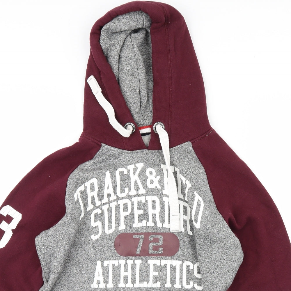 Superdry Womens Multicoloured   Pullover Hoodie Size S