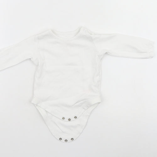 F&F Baby White   Babygrow One-Piece Size 0-3 Months