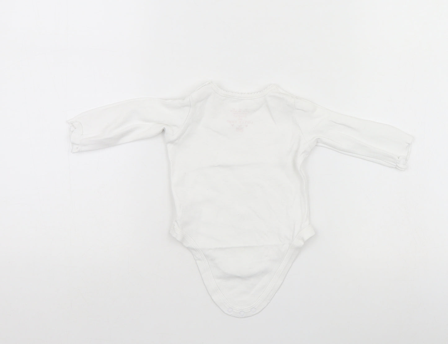F&F Baby White   Babygrow One-Piece Size 0-3 Months